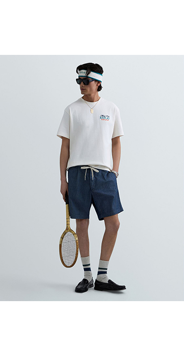 REPLAY &times; Monte Carlo Country Club オーバーサイズ Tシャツ 詳細画像